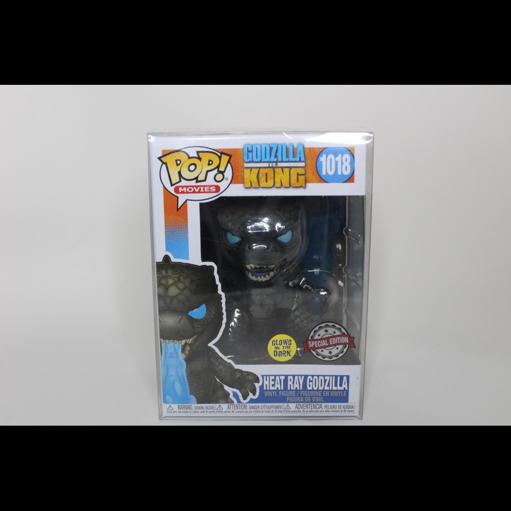 Heat ray Godzilla glow in the dark